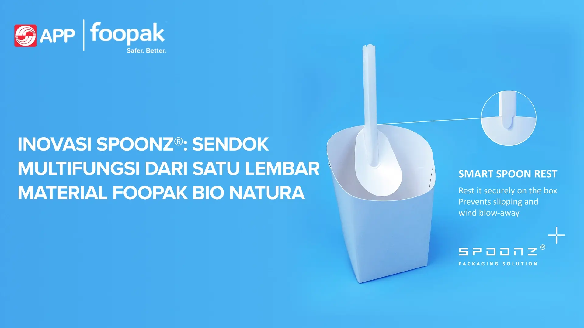 How SPOONZ® Invented a Patented One-Flat-Piece, Two-Function Spoon with Foopak Bio Natura