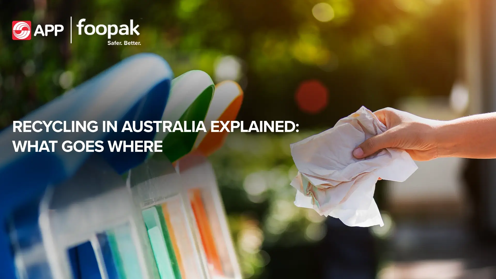 Recycling in Australia Explained: What Goes Where
