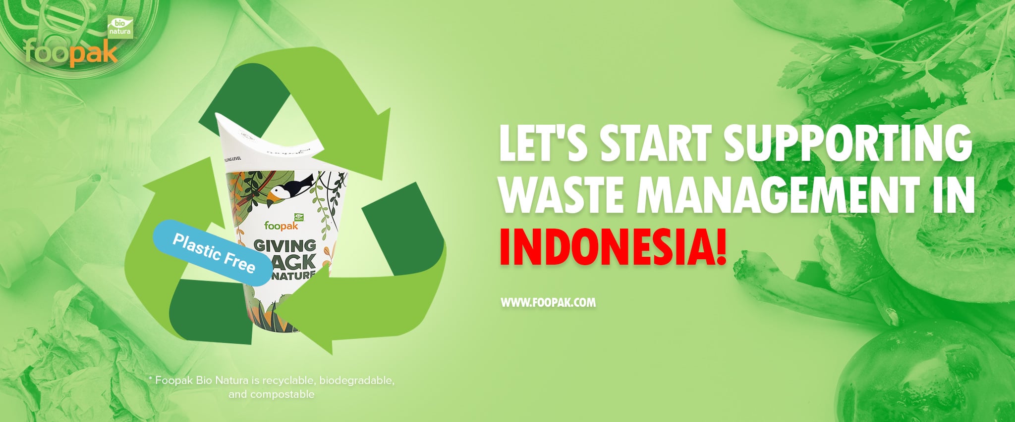 Let’s Start Supporting Waste Management in Indonesia!