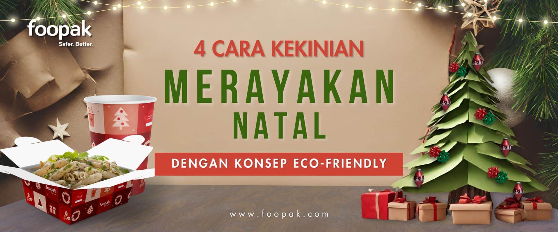 4 Trendy Ways to Celebrate Christmas with an Eco-Friendly Concept
