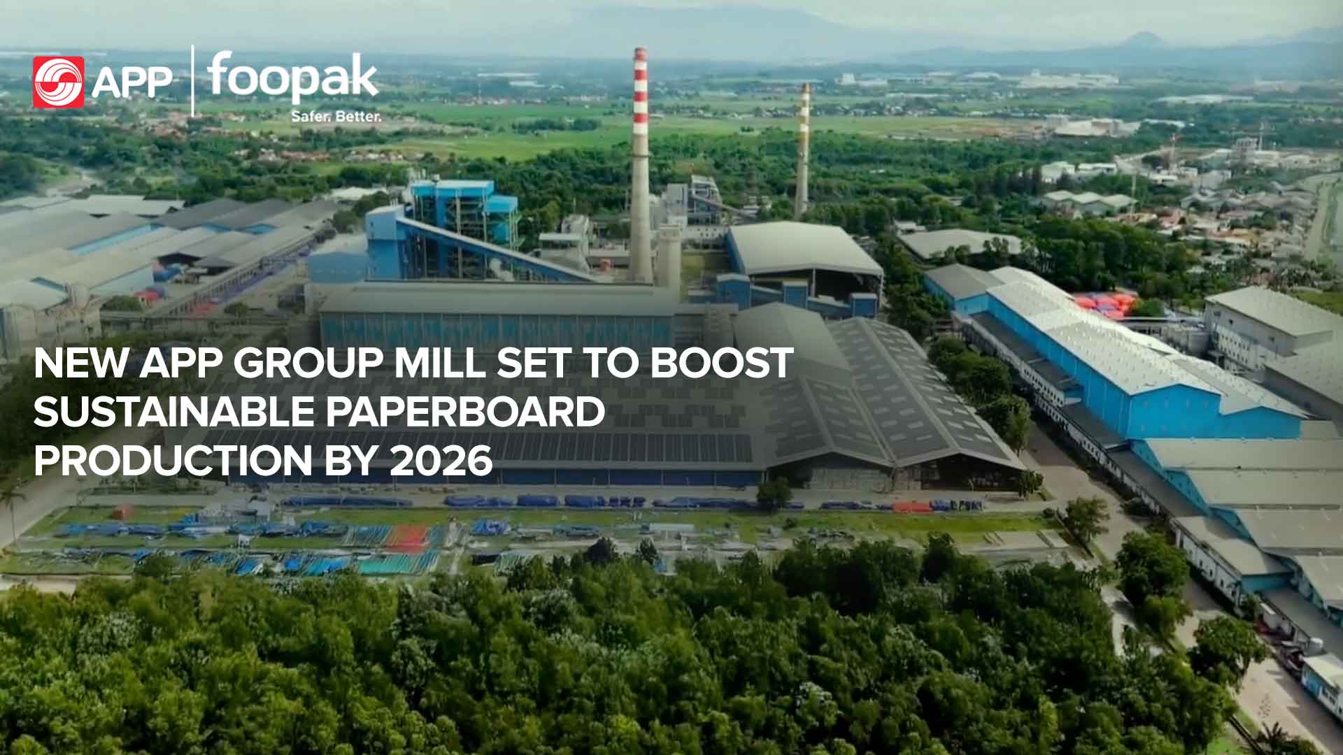 New APP Group Mill Set to Boost Sustainable Paperboard Production by 2026