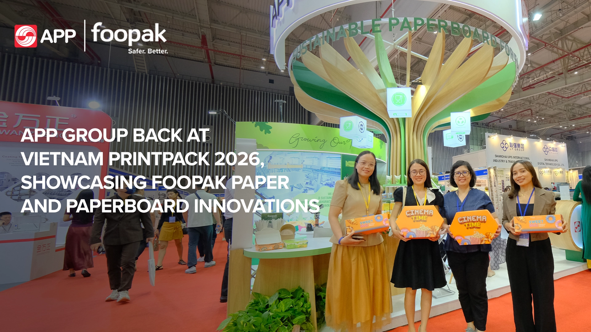 APP Group Back at Vietnam PrintPack 2026, Showcasing Foopak Paper and Paperboard Innovations