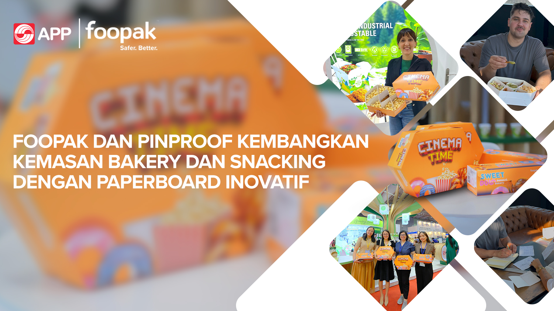 Foopak and PinProof Reimagine Bakery Packaging and Snacking Experiences with High-Performing Paperboard