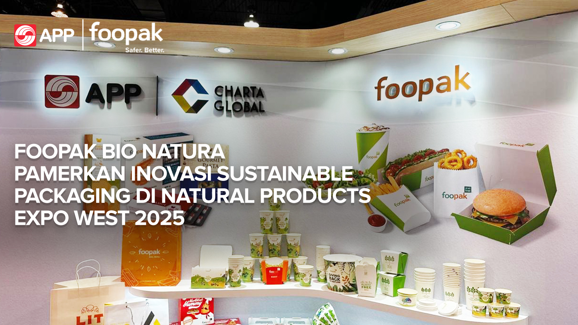Foopak Bio Natura on Display at Natural Products Expo West 2025
