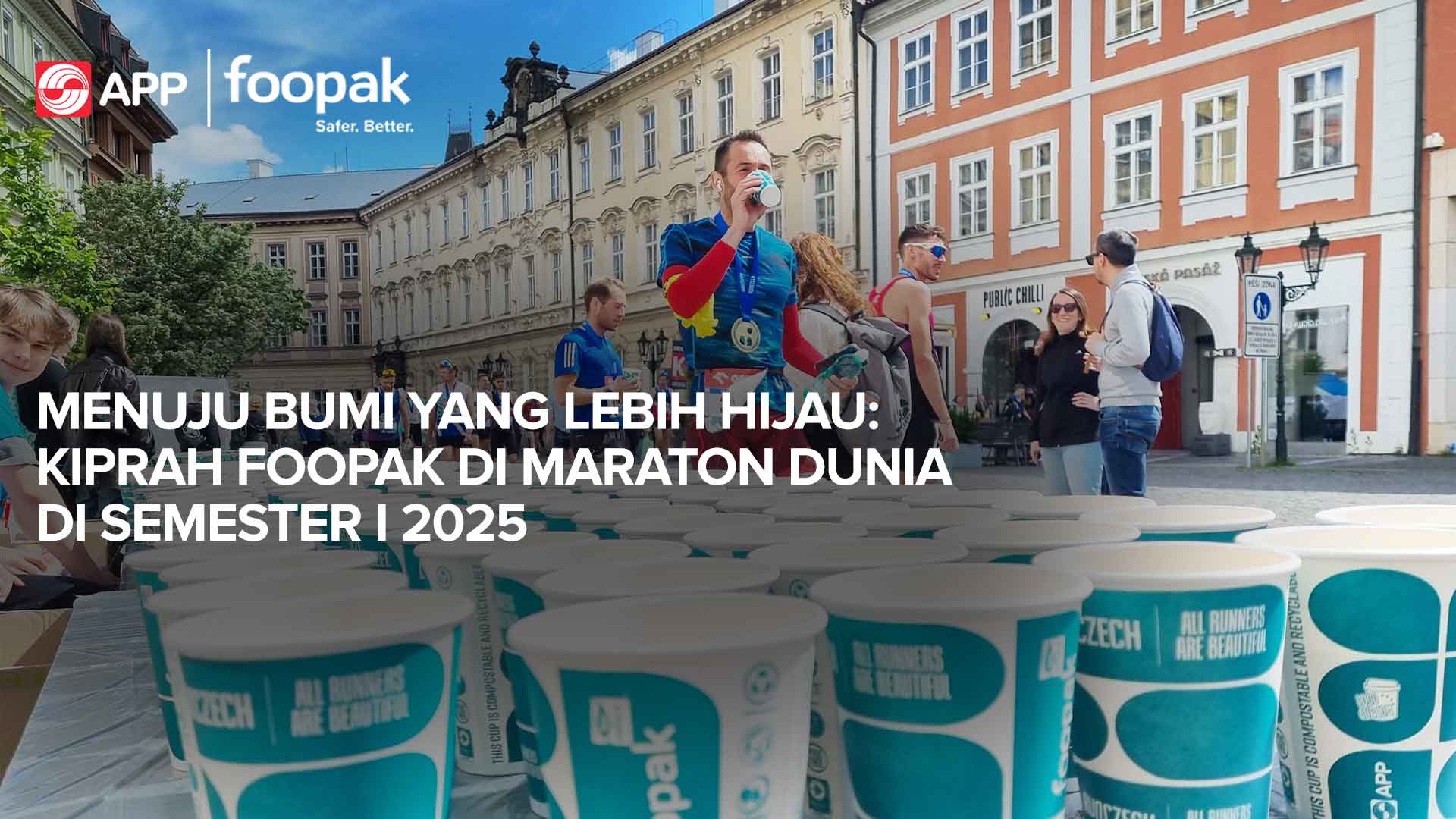 Running Toward a Greener Future: Foopak’s Environmental Impact in the First Half of 2025 Races