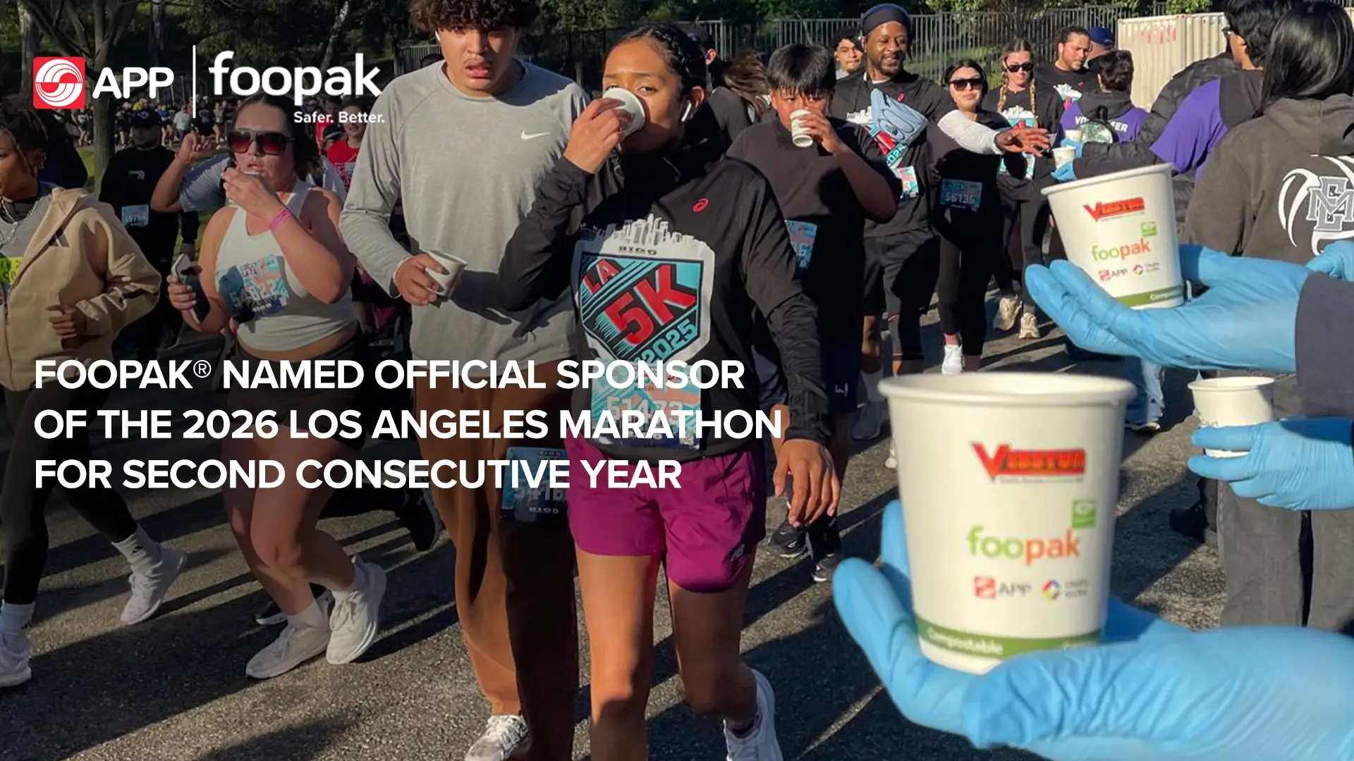 Foopak® Named Official Sponsor of the 2026 Los Angeles Marathon for Second Consecutive Year