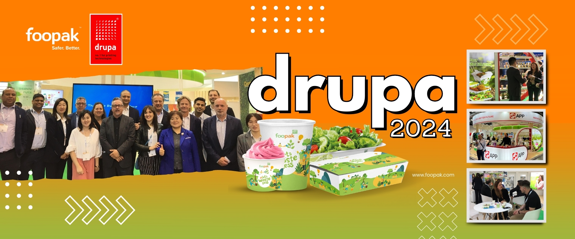 Sustainable Packaging Takes Center Stage at drupa 2024 with APP Group’s Foopak Brand